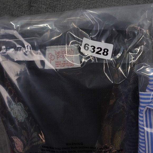 Beldoch Popper Floral Jacquard Vest Womens Medium Black Button Front Grannycore - Picture 9 of 9